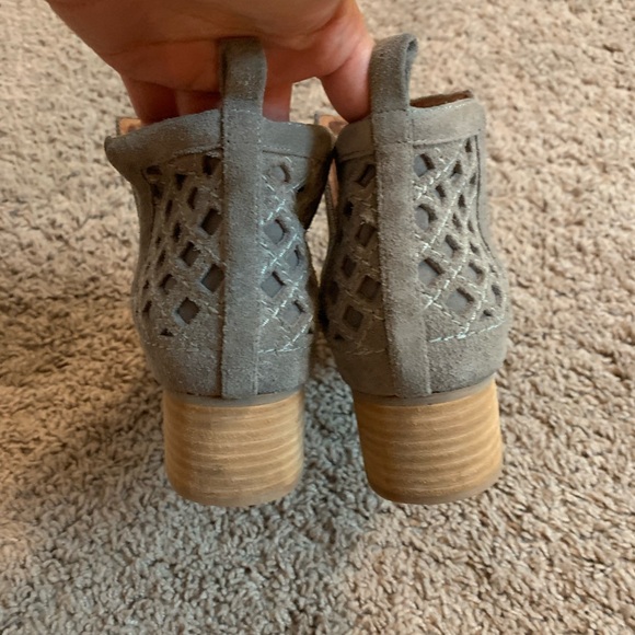 New Jeffrey Campbell Taggart Suede Cutout Booties - Picture 12 of 16